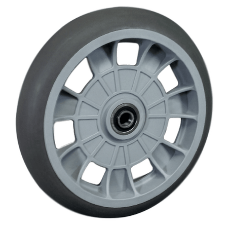 10" B&P ProFlex Hand Truck Wheel Offset Hub 5/8" Precision Bearing - B&P Manufacturing