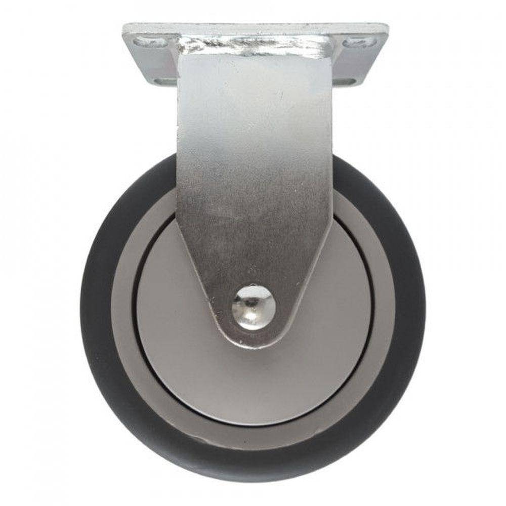 5" x 1-1/4" Thermo-Pro Wheel Rigid Caster - 300 lb Capacity - Durable Superior Casters
