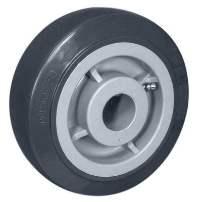 6" x 2" Polymadic Wheel 1/2" Precision Bearing - 900 lbs. Capacity - Durable Superior Casters