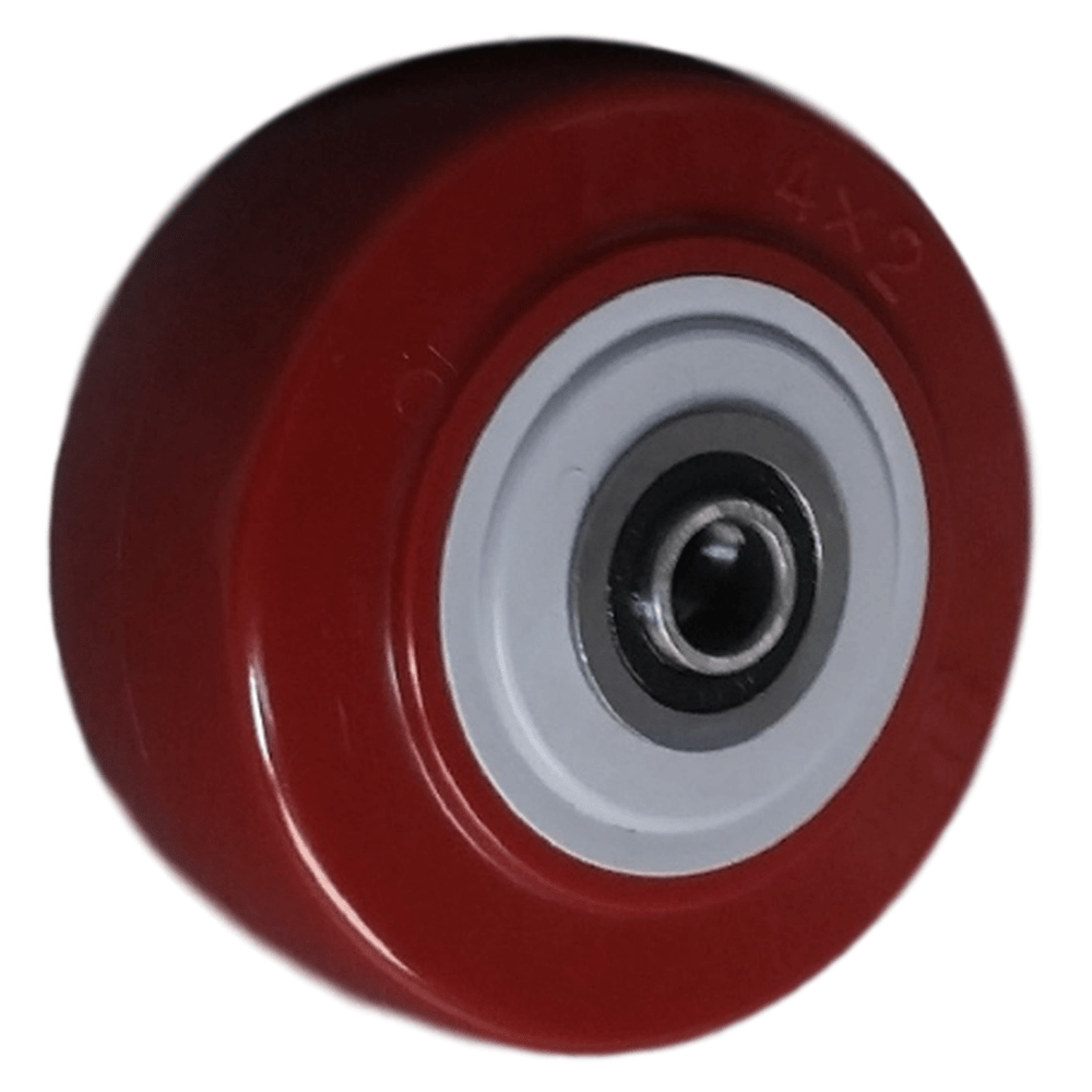 4" x 2" Polymadic Wheel (1/2" Precision Ball Bearing) - 600 lbs. capacity - Durable Superior Casters