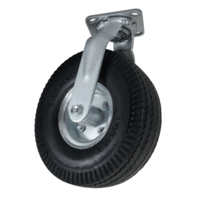 10" x 3" Ever-Roll Flat Free Wheel Swivel Caster - 280 lbs. Capacity - Durable Superior Casters