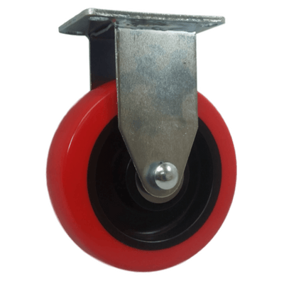 5" x 1-1/4" Poly-Pro Wheel Rigid Caster - 350 lbs. capacity - Durable Superior Casters