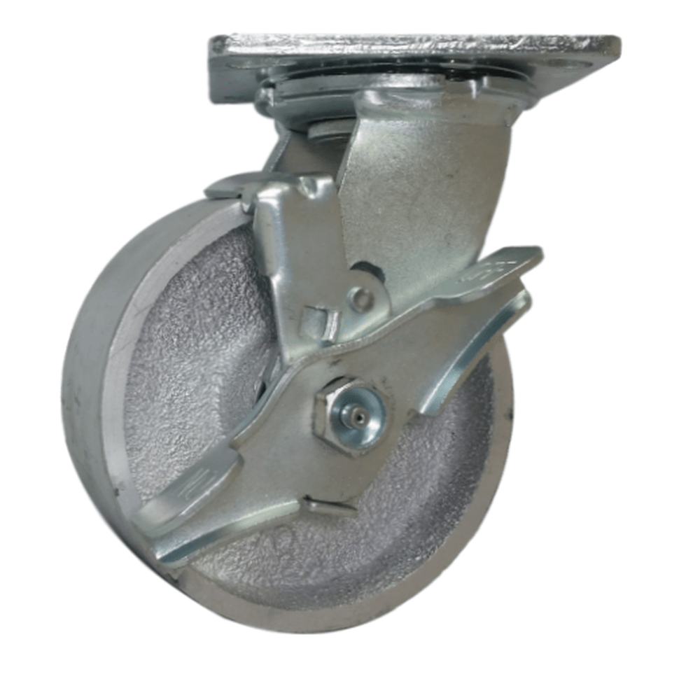 Heavy Duty 5" X 2" Steel Wheel With Swivel Caster - JC Pacific Brand, Made In USA