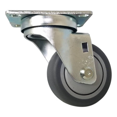 3" x 1-1/4" Thermo-Pro Wheel Swivel Caster w/ Swivel Dust Cap - 210 lbs. Cap. - Durable Superior Casters