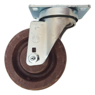 3" x 1-1/2" High Temp. Brimstone Wheel Swivel  Caster - 350 lbs. capacity - Durable Superior Casters