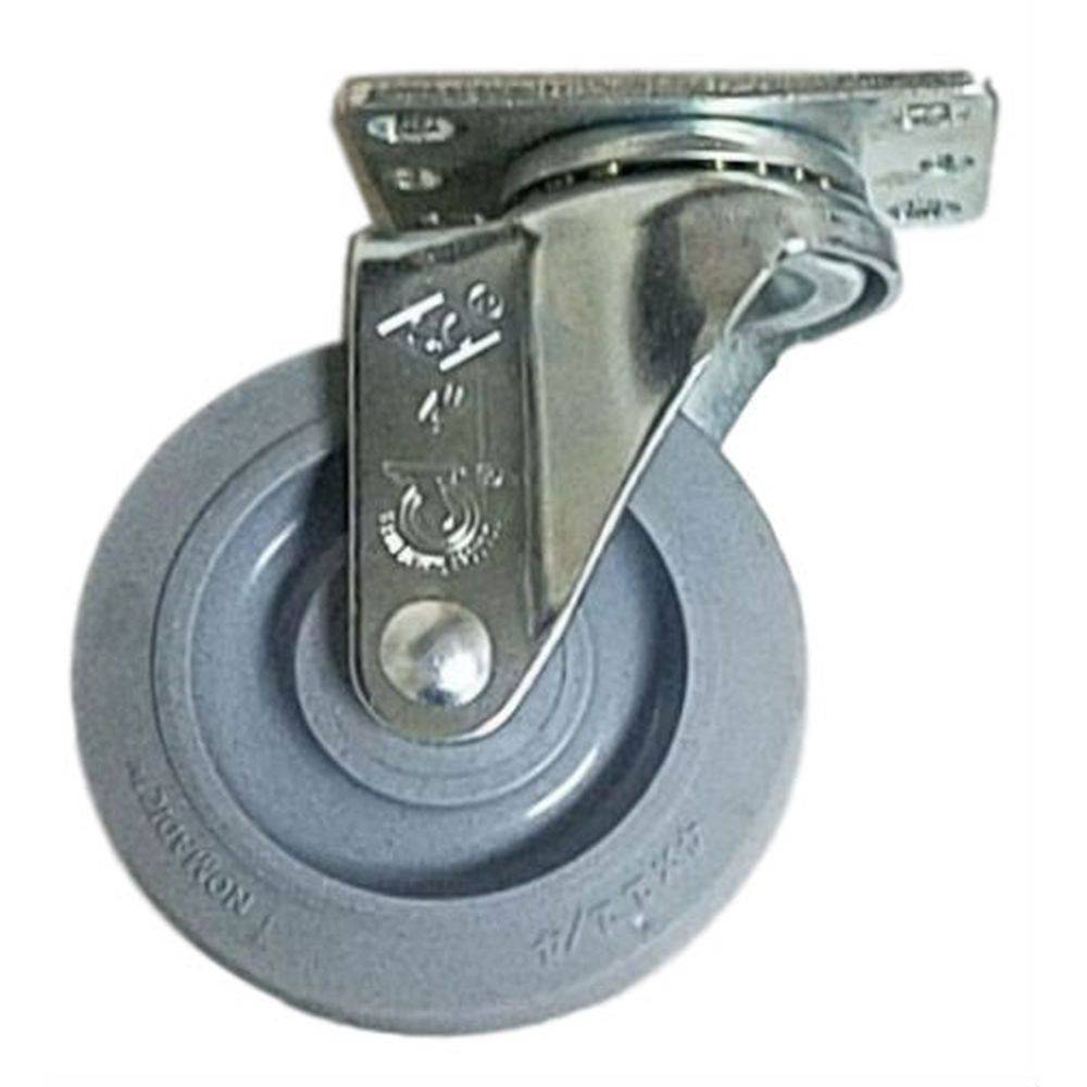 4" x 1-1/4" Nomadic Wheel Stainless Steel Swivel Caster - 300 lbs. Capacity - Durable Superior Casters