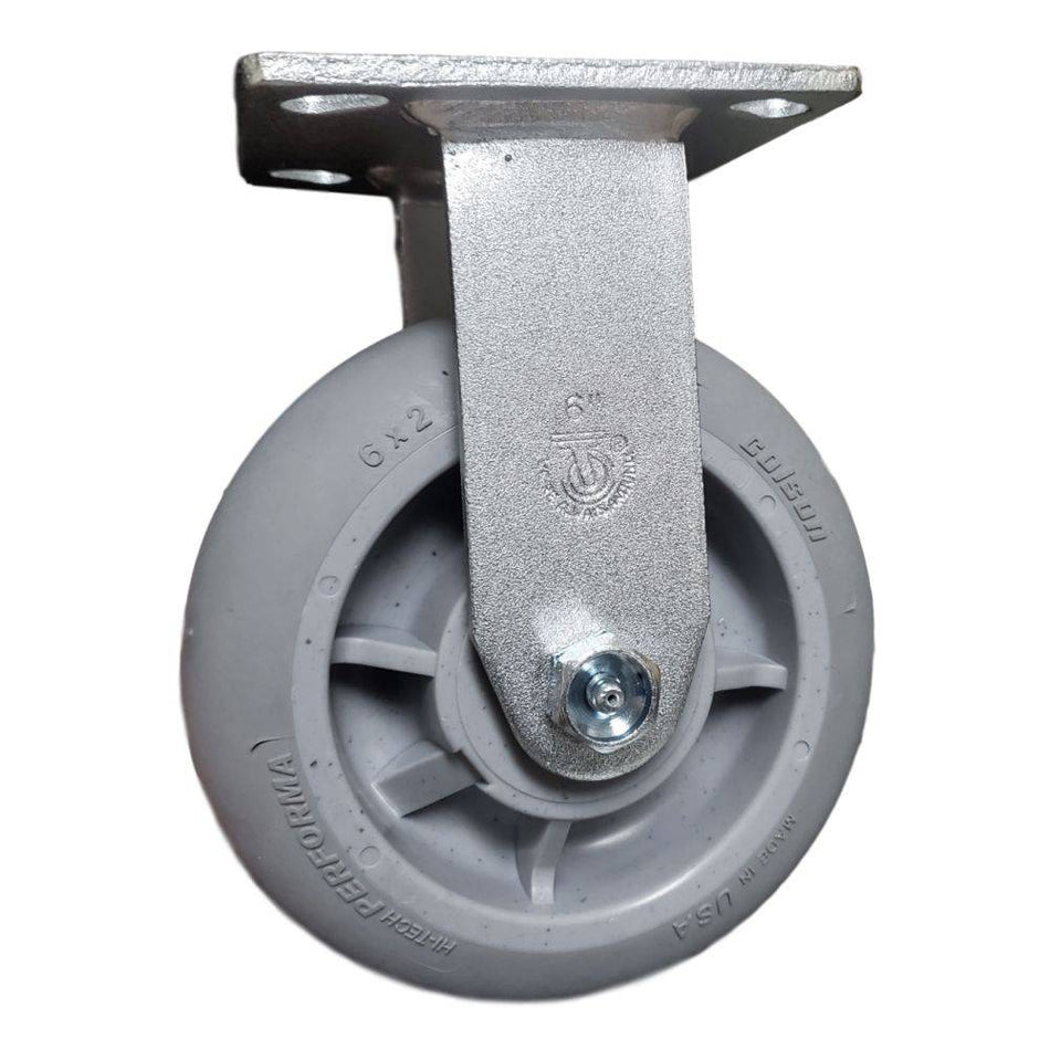6" x 2" Colson Performa Wheel Rigid Caster 450 lbs. Capacity - Colson