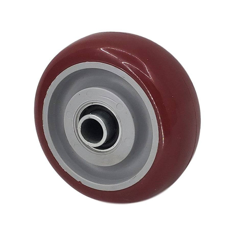 3" x 1-1/4" Polymadic Wheel - 300 Lbs. Capacity (4-Pack) - Durable Superior Casters
