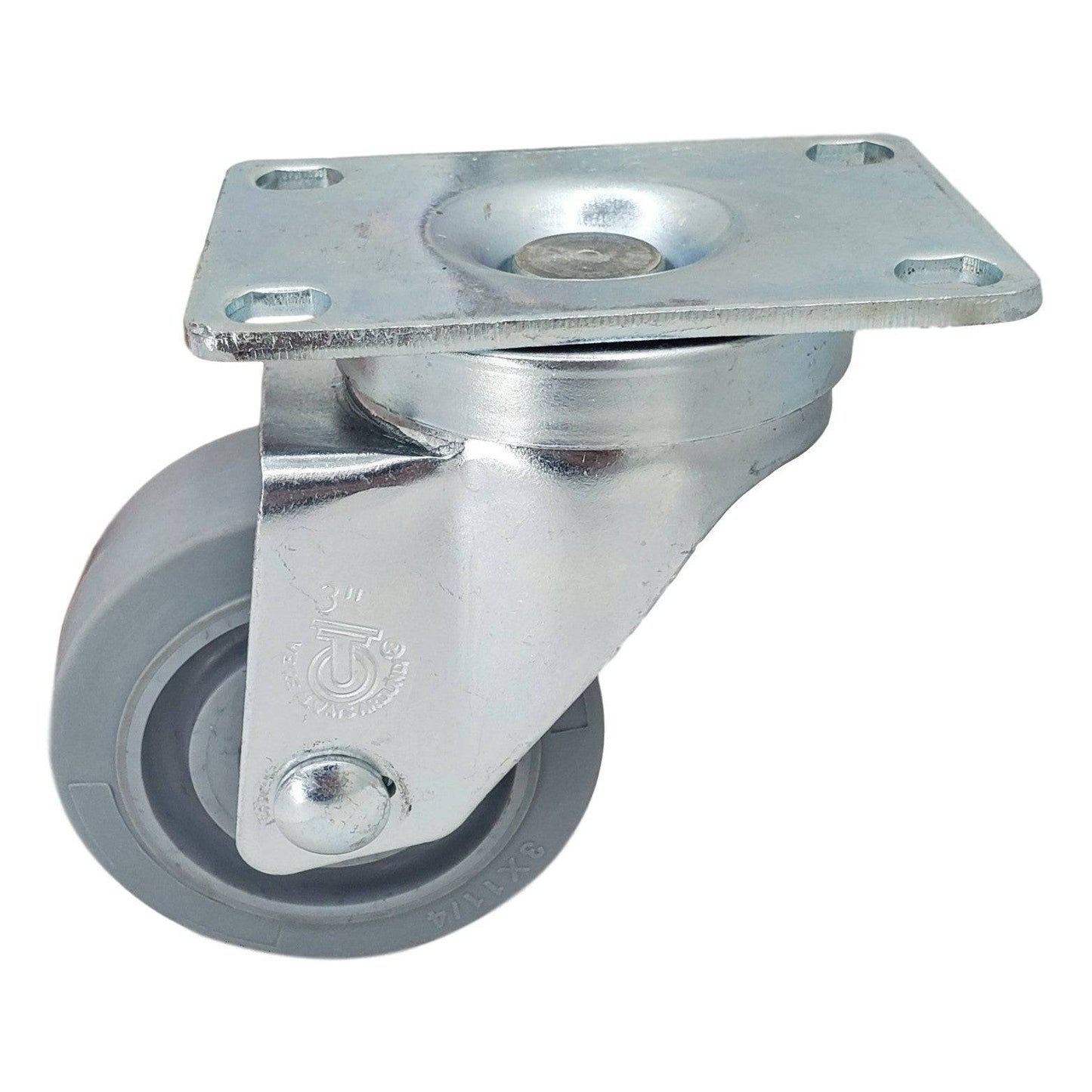 3" x 1-1/4" Nomadic Wheel Swivel Caster - 300 lbs. Capacity - Durable Superior Casters