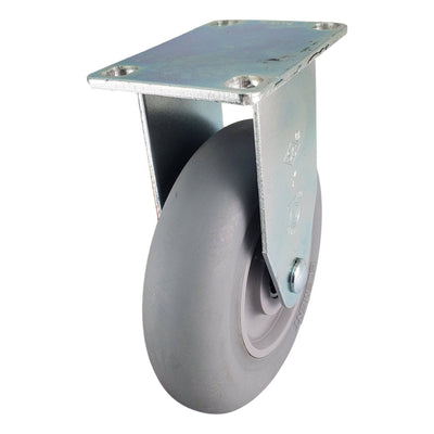 5" x 1-1/4" Element Wheel Rigid Caster- 250 lb. Cap - Durable Superior Casters
