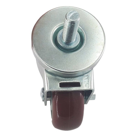 3" x 1-1/4" Polymadic Wheel Threaded Stem- 300 Lbs. Capacity - Durable Superior Casters