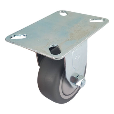 3" x 1-1/4" Thermo-Pro Wheel Rigid Caster - 210 lbs. Capacity - Durable Superior Casters