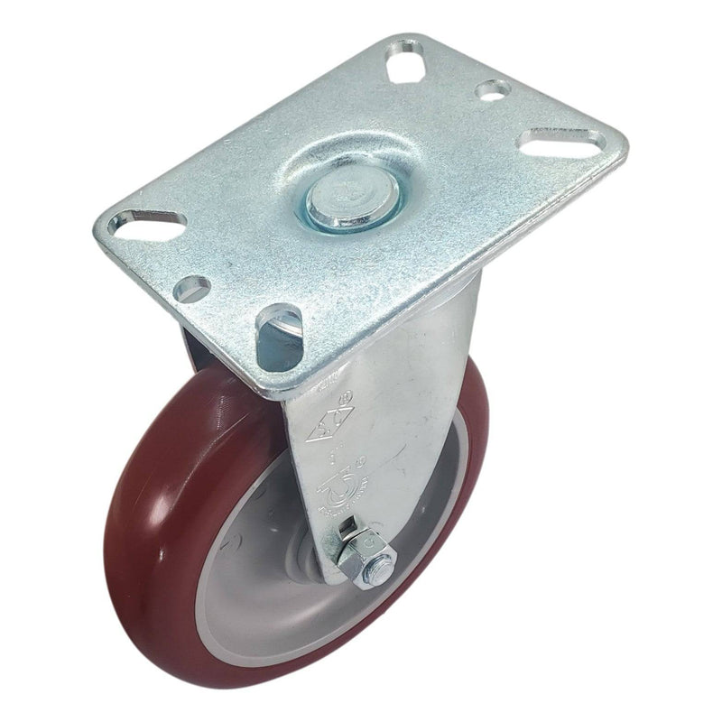 5" x 1-1/4" Polymadic Wheel Swivel Caster - 350 lbs. capacity - Durable Superior Casters