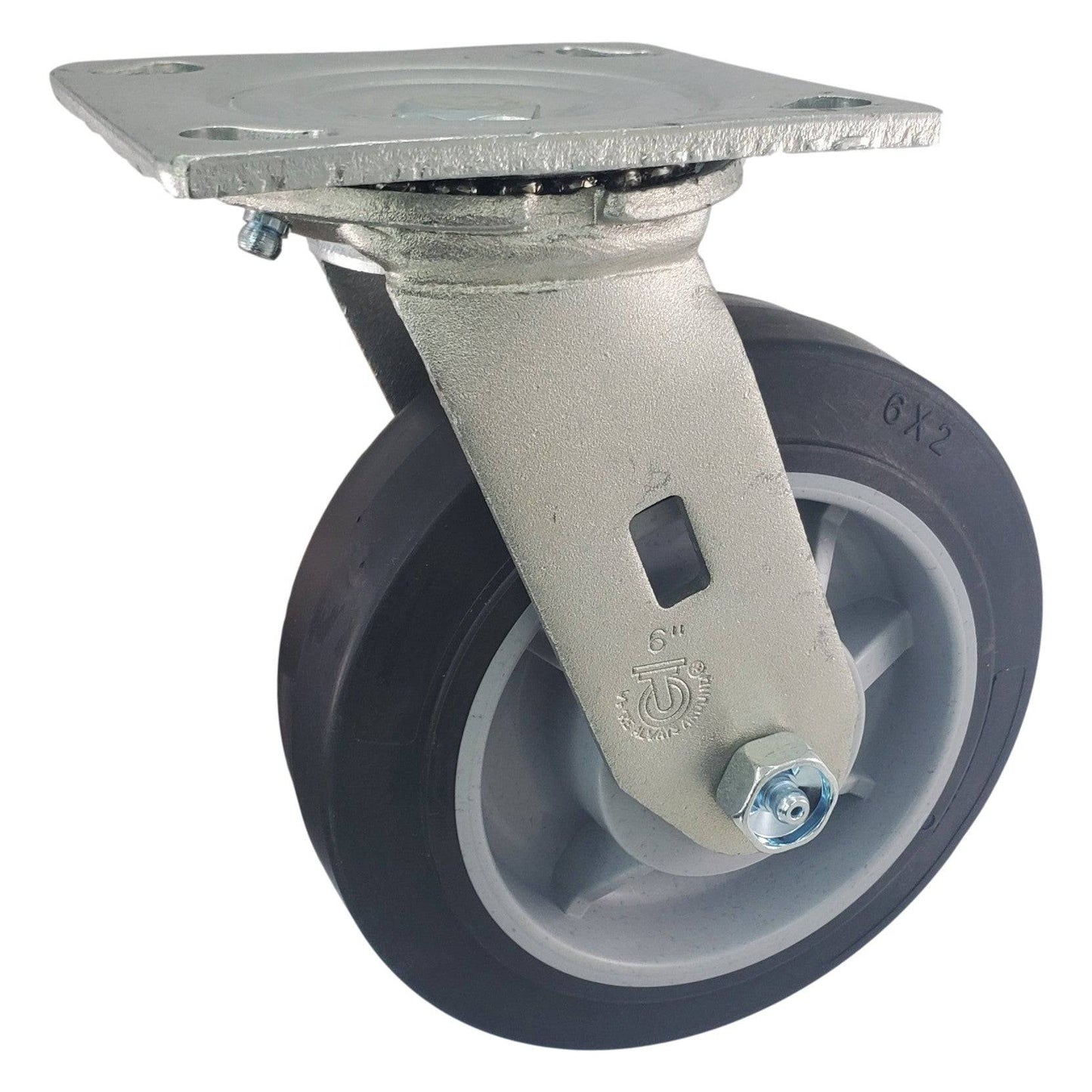 6" x 2" Nomadic Wheel Swivel Caster - 600 lbs. capacity - Durable Superior Casters