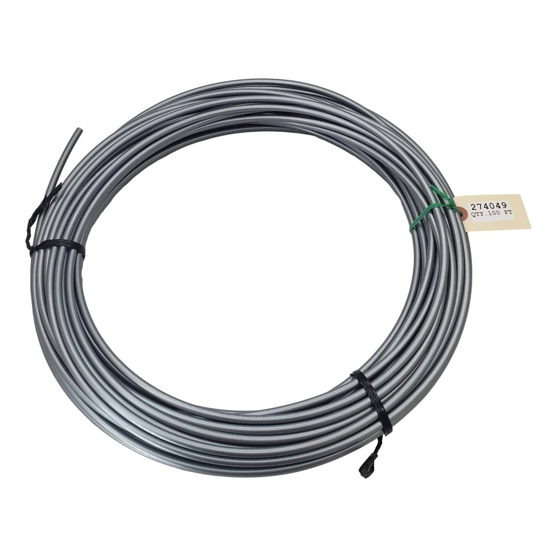 100' Tubing 1/4in OD Gray – Source 4 Industries