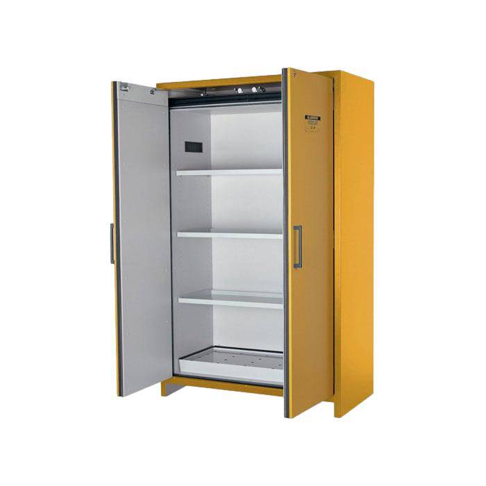 EN Flammable Safety Cabinet 90-Minute 45 Gal. 2 Hybrid Close Doors - Justrite