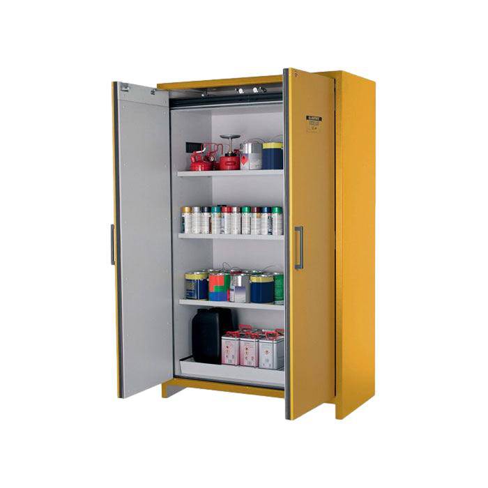 EN Flammable Safety Cabinet 90-Minute 45 Gal. 2 Hybrid Close Doors - Justrite