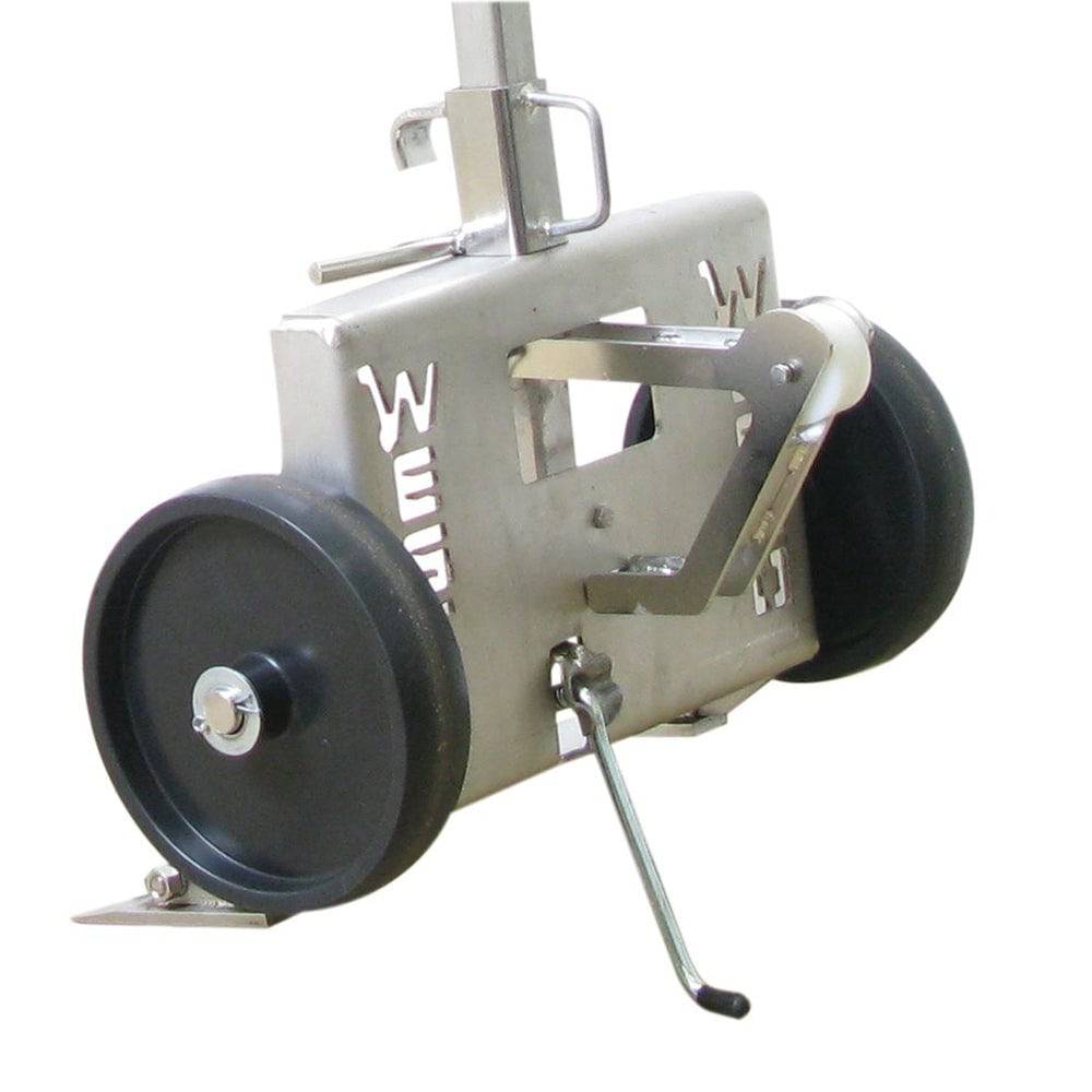 Knock Down Stainless Steel Drum Truck for Poly Drums - Wesco