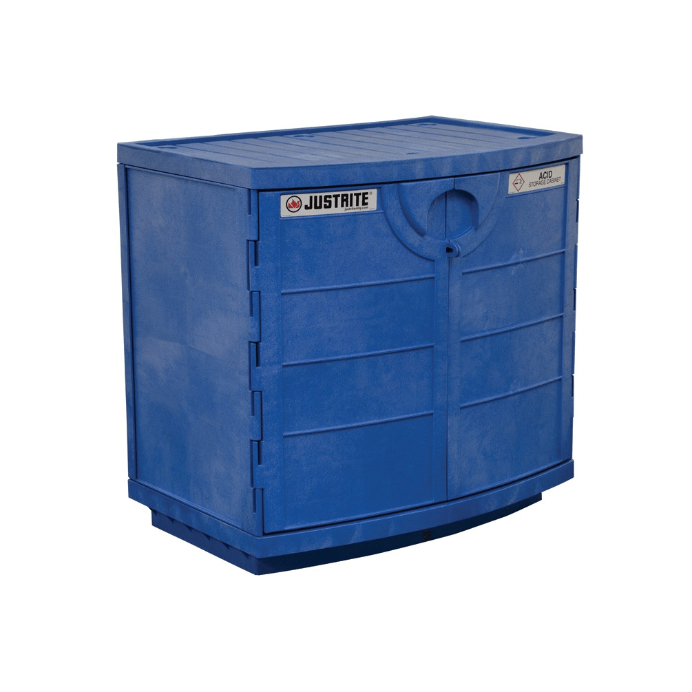 Polyethylene Corrosives/Acid Safety Cabinet - Justrite