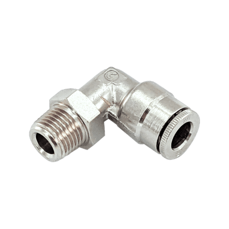 Quicklinc Tubing Adapterâ€â€Male 90Â° Elbow, Swivel - Lincoln Industrial