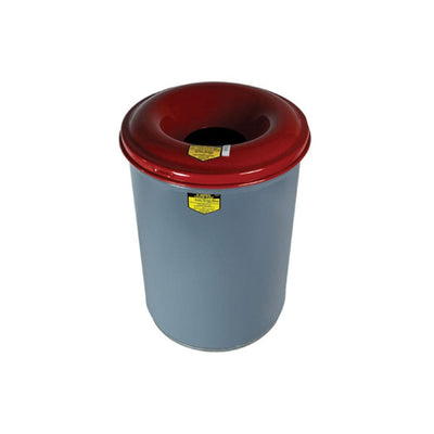 Cease Fire Heavy Duty 30 Gallon Steel Head and Waste Receptacle - Justrite