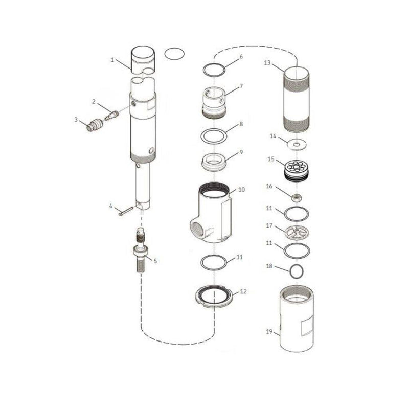 Major Repair Kit for 384829 Transfer Pump - Lincoln Industrial
