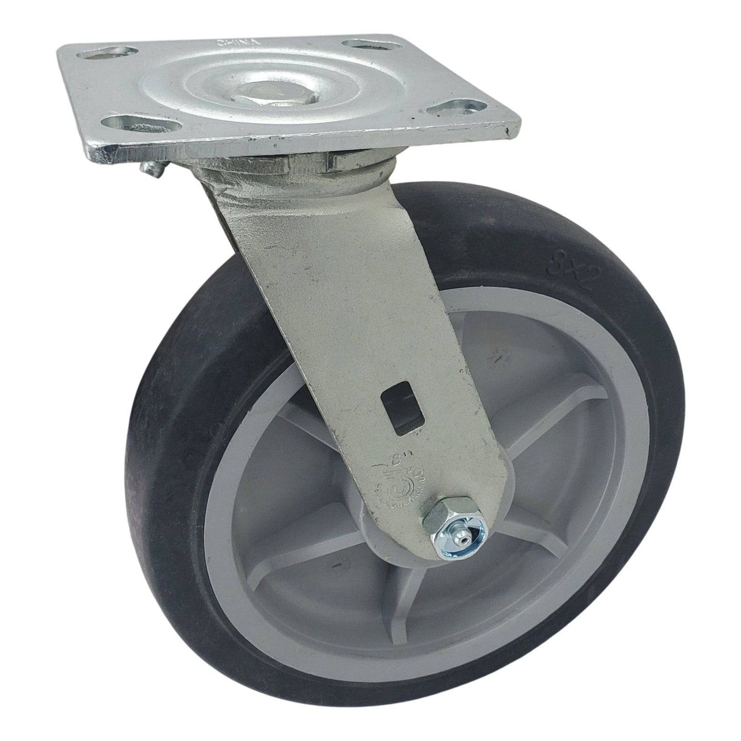 8" x 2" Nomadic Wheel Swivel Caster - 700 lbs. capacity - Durable Superior Casters