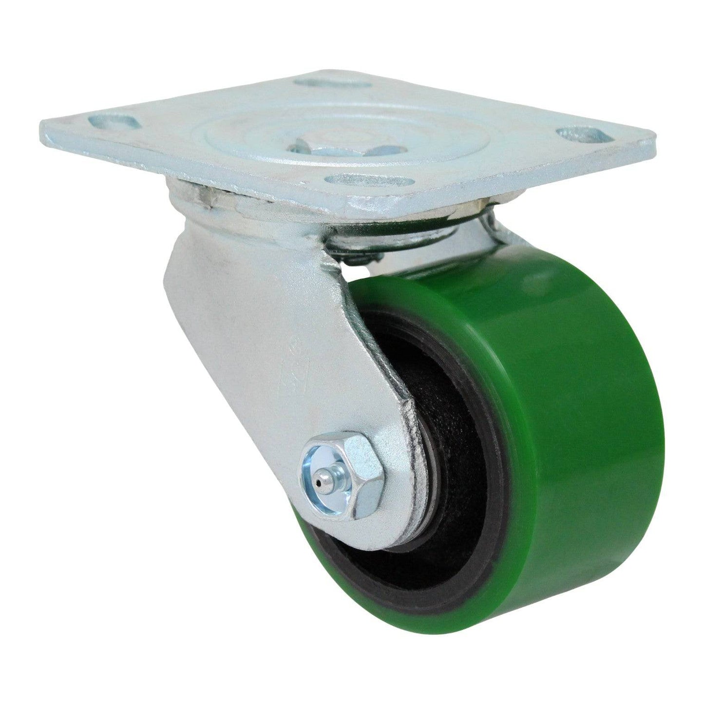 3-1/4" x 2" Polyon Cast Wheel Swivel Caster - 500 lbs. Capacity - Durable Superior Casters
