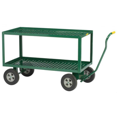 2-Shelf Wagon Truck w/ Perforated Deck - Little Giant