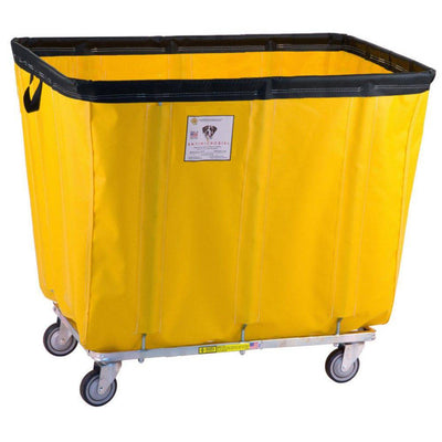 Vinyl Basket Truck with Antimicrobial Liner - 20 Bushel - Knocked Down - R&B Wire