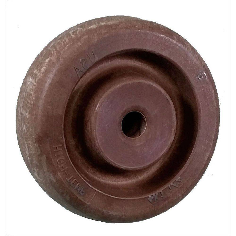 4" x 1-1/2" High Temp. Brimstone Wheel - 700 lbs. capacity - Durable Superior Casters