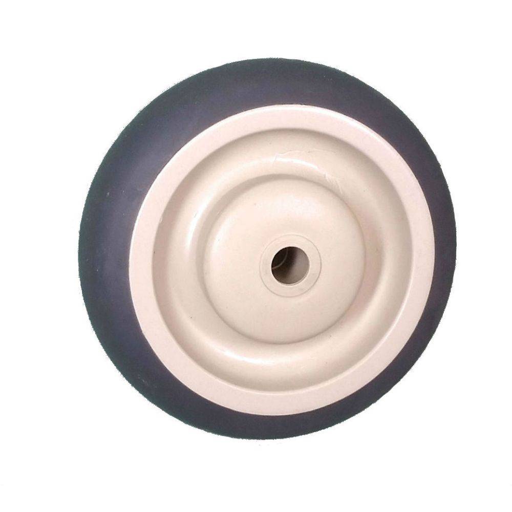 4" x 1-1/4" Thermo-Pro Wheel Gray/Beige - 250 lbs. Capacity (4-Pack) - Durable Superior Casters