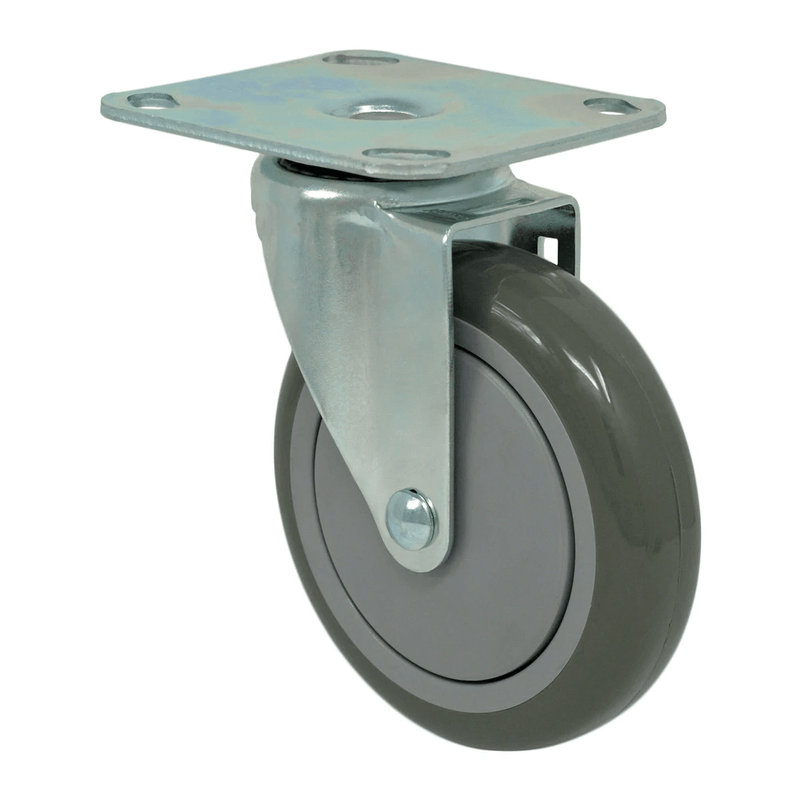 5" x 1-1/4" Poly-Pro Wheel Swivel Caster - 350 lbs. capacity - Durable Superior Casters