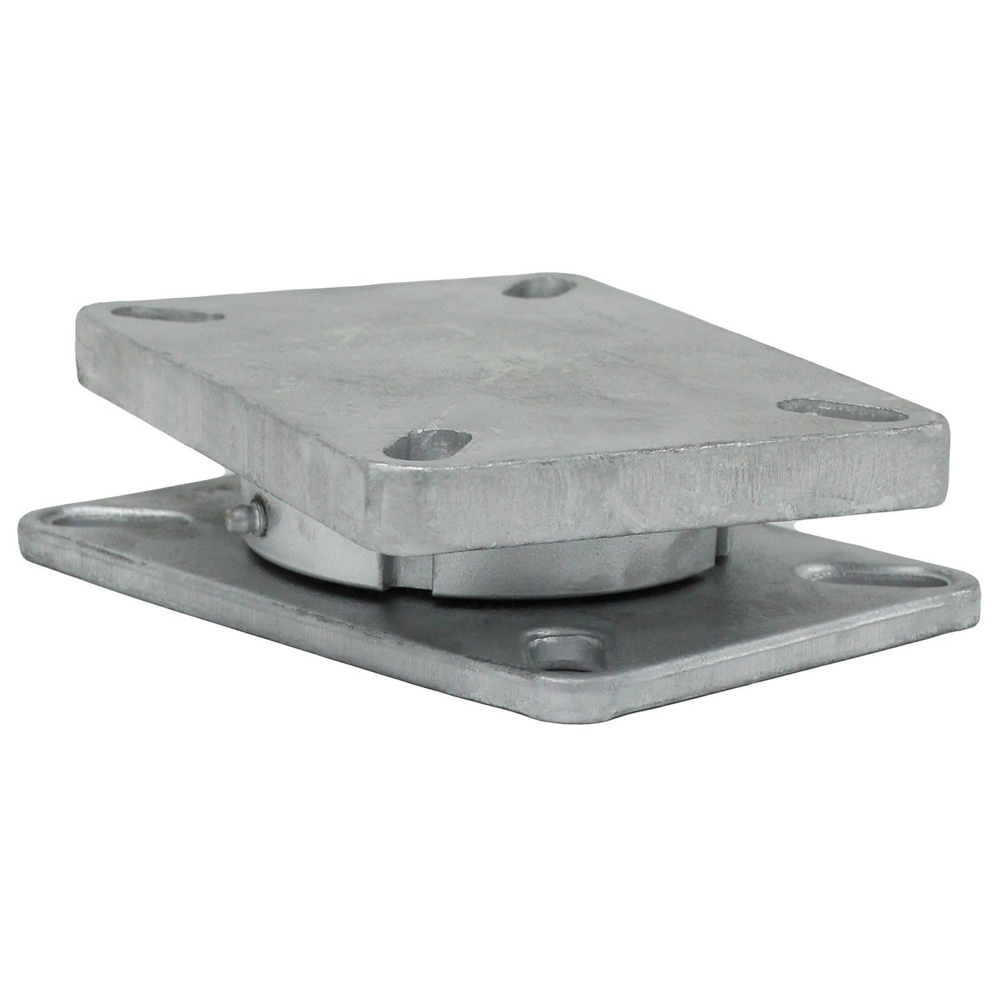 Kingpinless Turntable Caster Mount Plates 4-1/2" x 6-1/4" - 7,000 lbs. Capacity - Durable Superior Casters