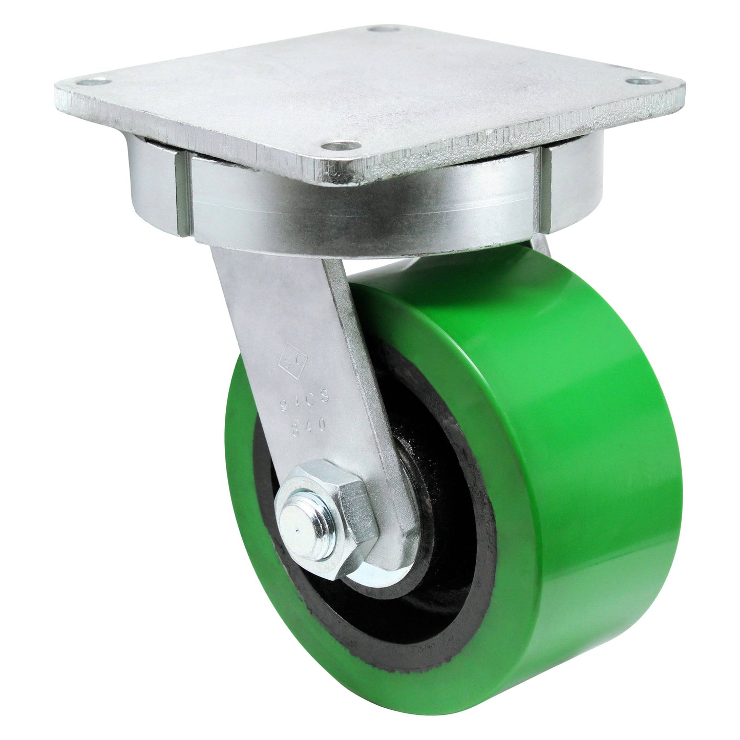 8" x 4" Ultra Poly Swivel Caster - 4000 lbs. capacity - Durable Superior Casters