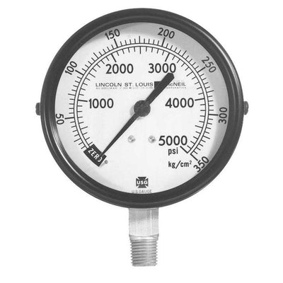 PSI Gauge Up to 5000 psi - Lincoln Industrial