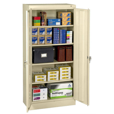 High Std. Welded Storage Cabinet  5.5'H (Pre-Ass.) 36"w x 18"d x 66"h - Tennsco