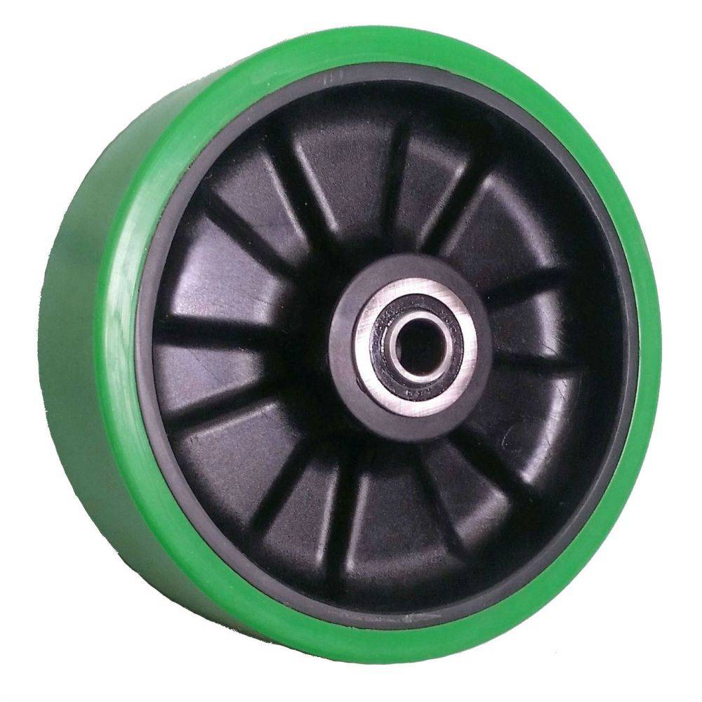 6" x 2" Polyon MaxRok Wheel (1/2" Precision Bearing) - 1200 lbs. Capacity - Durable Superior Casters