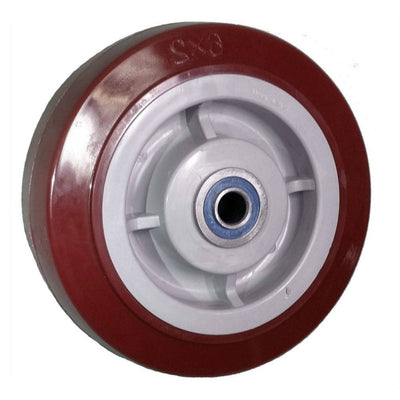 6" x 2" Polymadic Wheel - 900 lbs. Capacity - Durable Superior Casters