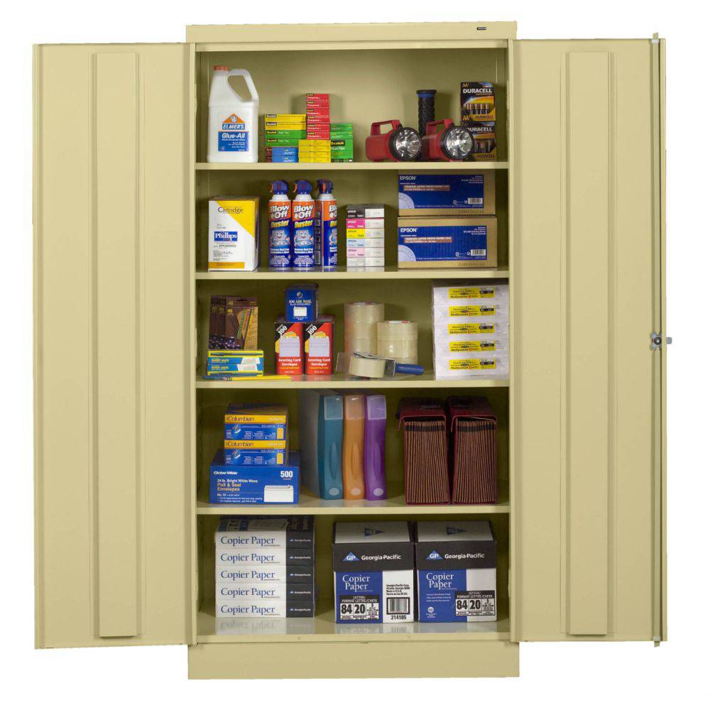 Standard Storage Cabinet (Pre-Assembled) 36"w x 18"d x 72"h - Tennsco