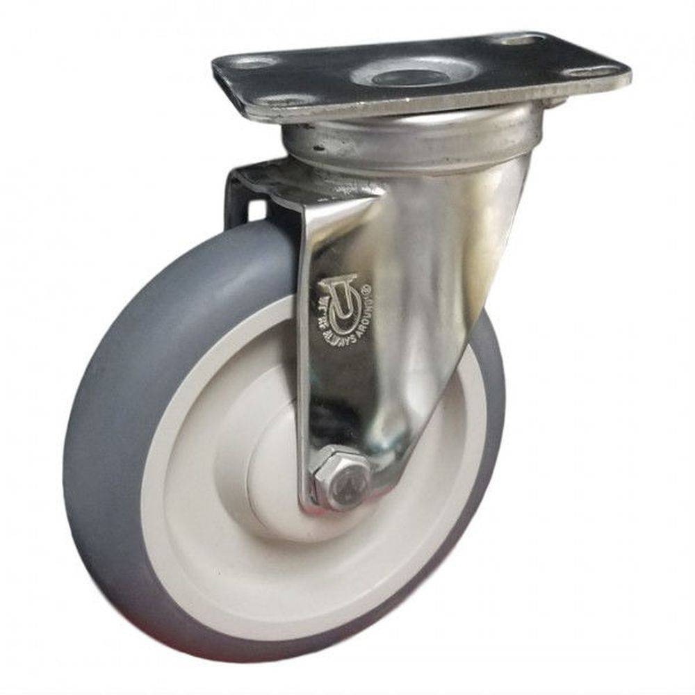 5" x 1-1/4" Thermo-Pro Wheel Swivel Caster Stainless Steel - 300 Lbs. Capacity - Durable Superior Casters