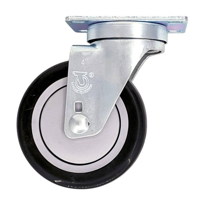 4" x 1-1/4" Poly-Pro Wheel Swivel Caster - 350 lbs. capacity - Durable Superior Casters