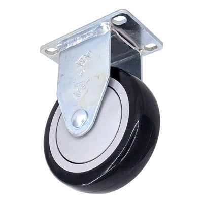 4" x 1-1/4" Poly-Pro Wheel Rigid Caster - 350 lbs. capacity - Durable Superior Casters