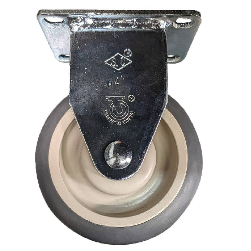 4" x 1-1/4" Thermo-Pro Wheel Caster w/ Dust Cap - 250 lbs. capacity - Durable Superior Casters