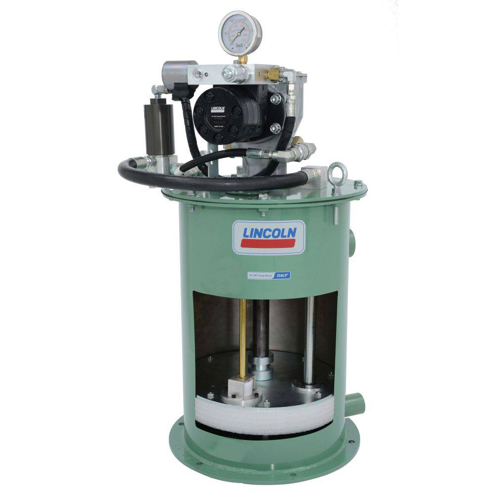 FlowMaster II Pump and Bucket w/ Sensor 60 lb. - Lincoln Industrial