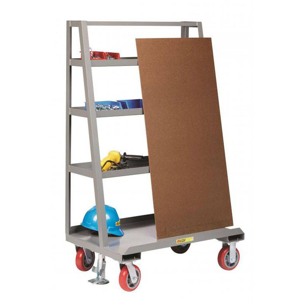 Front Loader Shelf A-Frame Sheet and Panel Truck w/ Back Shelf Storage – Source 4 Industries