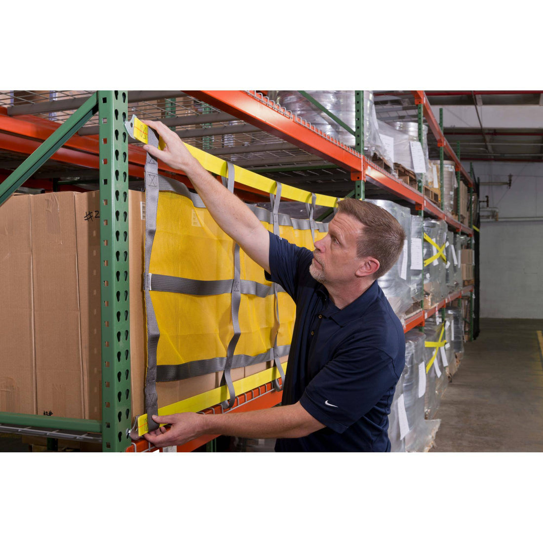 Pallet Rack Safety Nets - Standard/J-Hook Attachments – Source 4 Industries