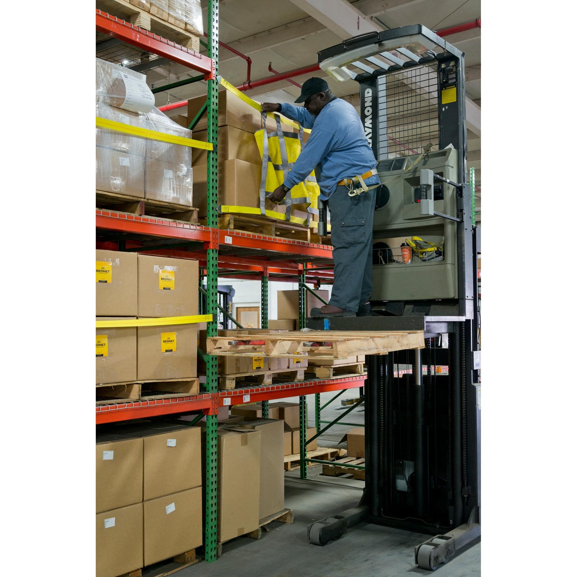 Pallet Rack Safety Nets - Standard/J-Hook Attachments – Source 4 Industries
