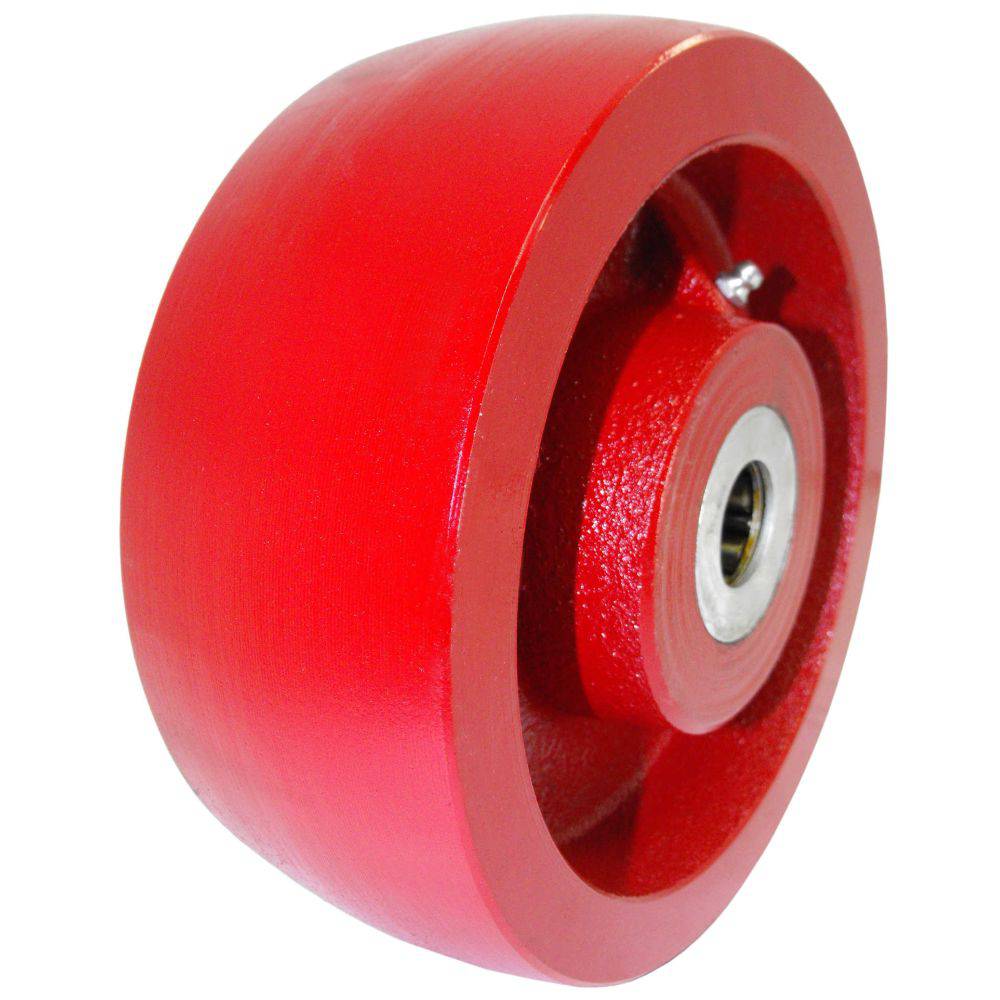 8" x 3" Energy Saver Ductile Steel Wheel - 6000 Lbs. Capacity - Durable Superior Casters