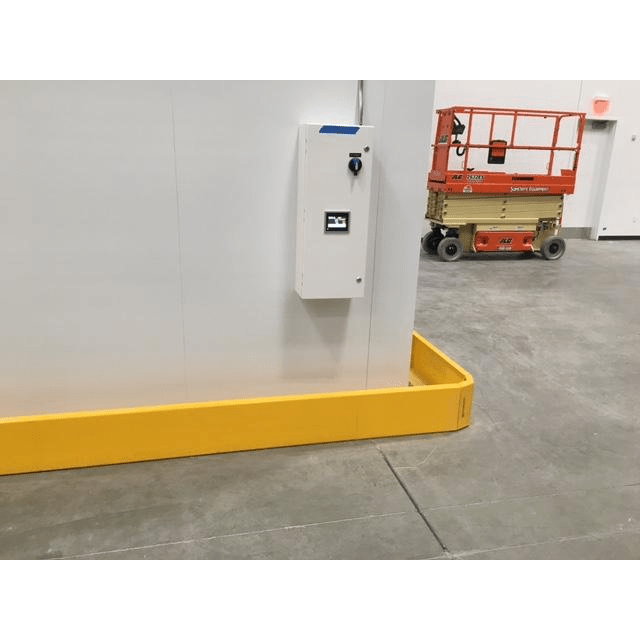 12" Tall Floor-Mounted Barrier (3 - 10 ft. Long) - Handle-It